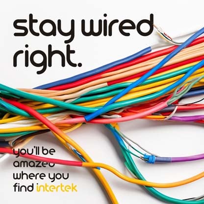 Colored electrical wires
