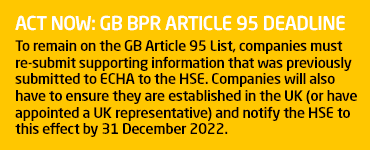 Spotlight Banner - GB Biocidal Products Regulation