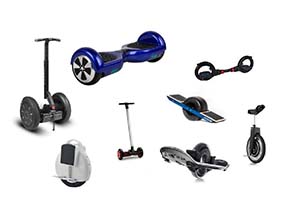 Hoverboard different online types